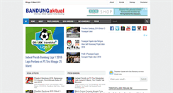 Desktop Screenshot of bandungaktual.com
